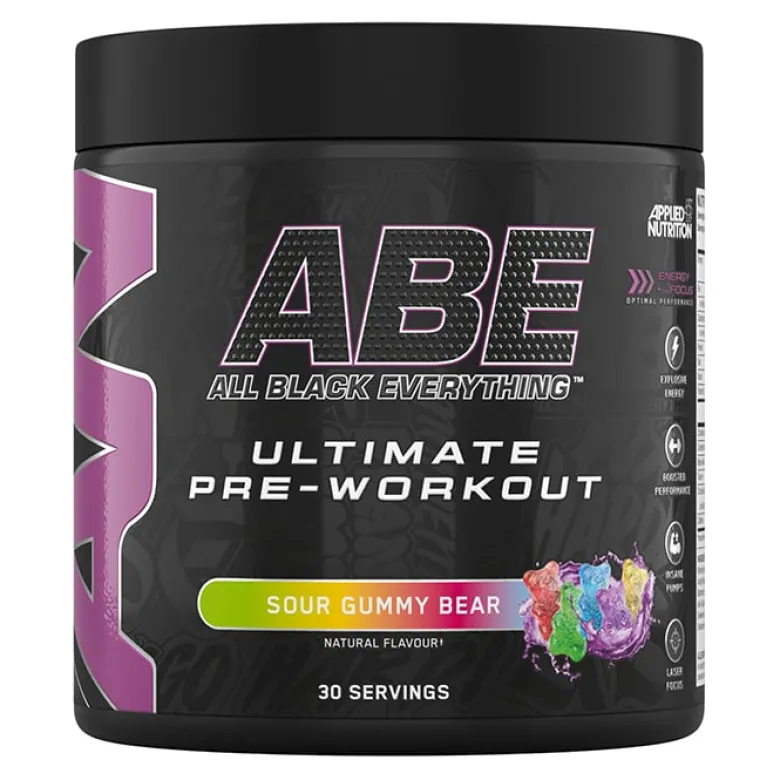 ABE Pre Workout, 375 g, Sour Gummy Bear