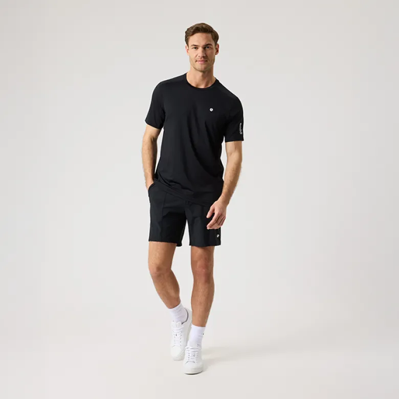 Ace Mesh Panel T-Shirt, Black Beauty