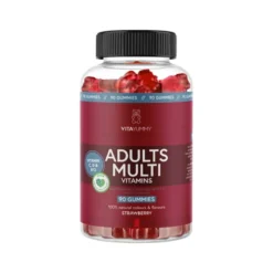 Adults Multivitamins Jordbær 90 stk Gummies