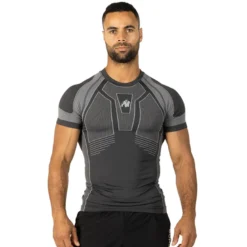 Arcata Seamless T-Shirt, dark grey