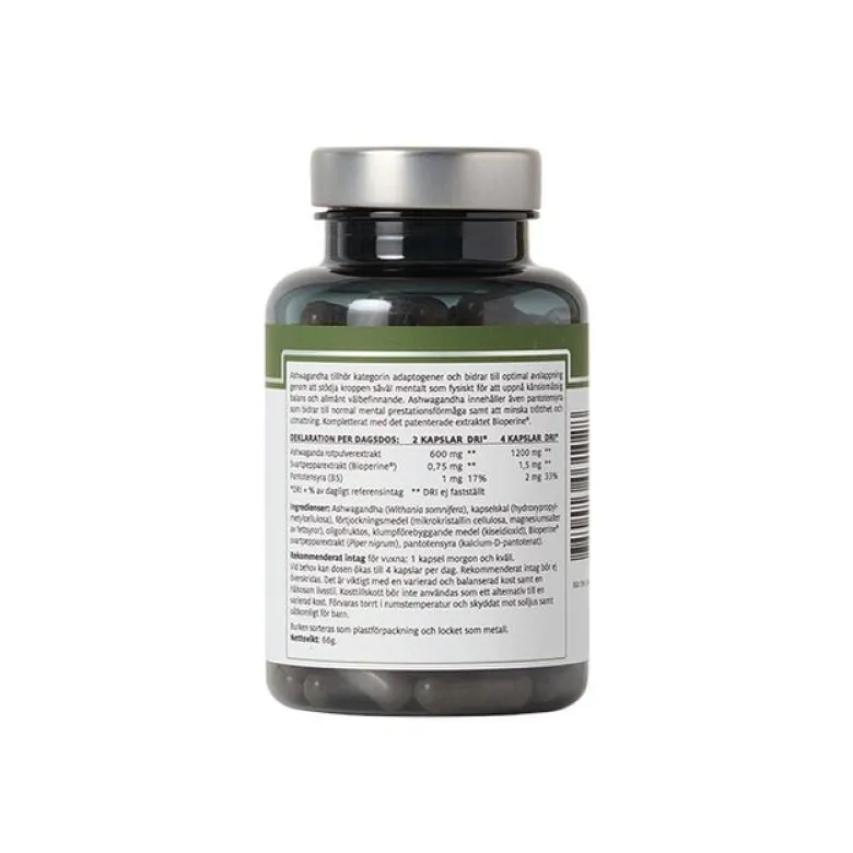 Ashwagandha 120 kapslar