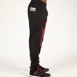 Augustine Old School Pants, Black/Red
