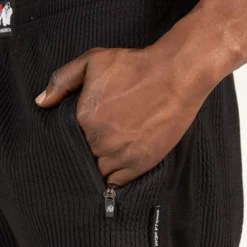 Augustine Old School Pants, Black/Red
