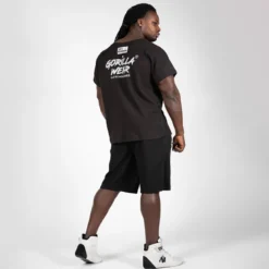 Augustine Old School Work Out Top, Black