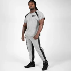 Augustine Old School Work Out Top, Grey