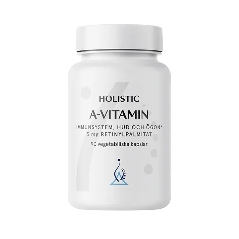 A-vitamin - 3 mg retinylpalmitat 90 kapsler