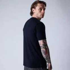 Bamboo t-shirt, Navy