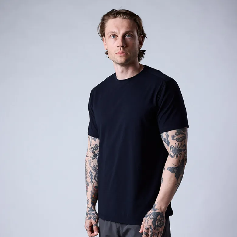 Bamboo t-shirt, Navy
