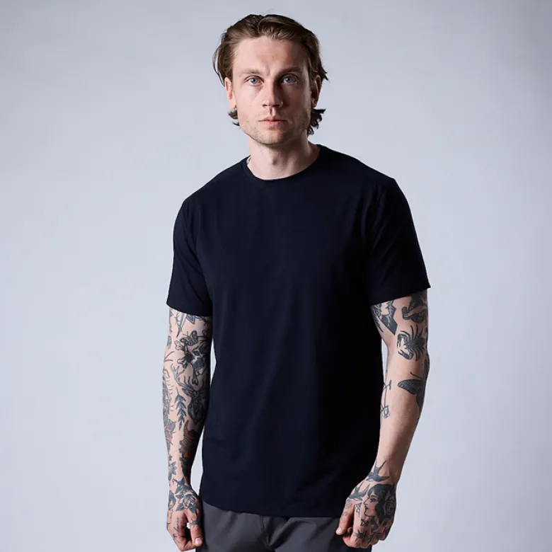 Bamboo t-shirt, Navy