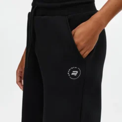 Base Sweat Wide Pants, Black