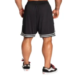 Basketball Shorts, Black/White