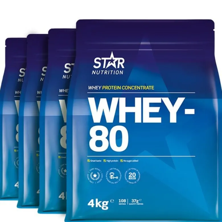 BIGBUY Whey-80 Myseprotein 16 kg