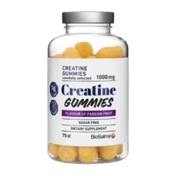 BioSalma Creatine gummies 1000mg passion fruit 75st