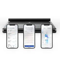 Body Scan Diagnostisk Personvekt Svart