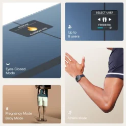 Body Smart Diagnostisk Personvekt Svart