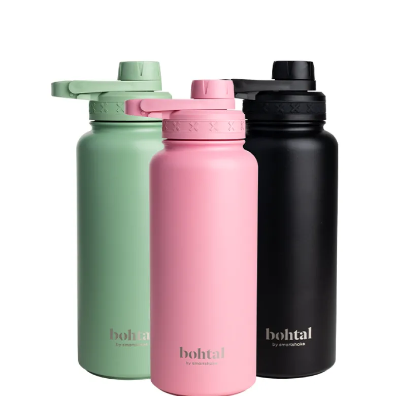 Bohtal Insulated Sports Bottle 960 ml, Black