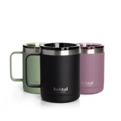 Bohtal Stainless steel Coffe Cup 350 ml, Black