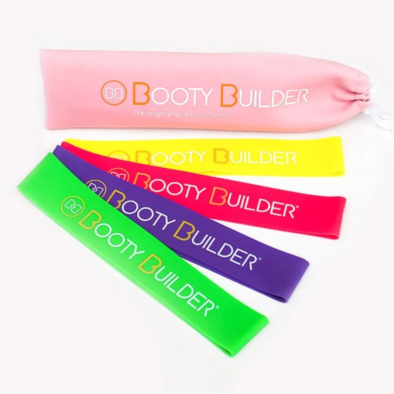 Booty Builder Minibands Rosa 4-Pakk