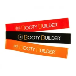 Booty Builder Minibands Svart 3-Pakk