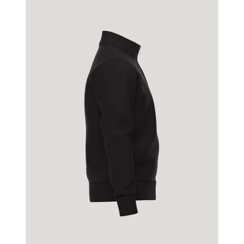 Borg Essential 1 Half Zip, Black Beauty