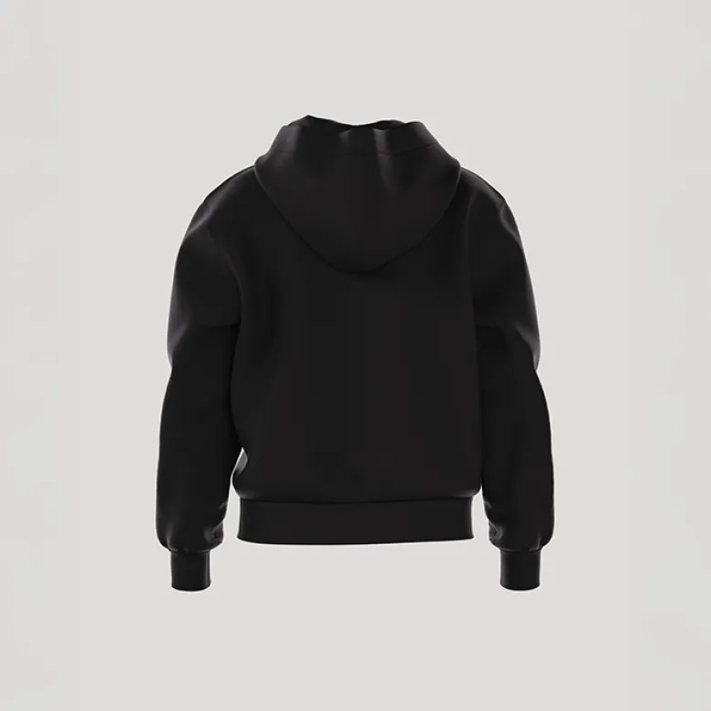 Borg Essential 1 Hoodie, Black Beauty