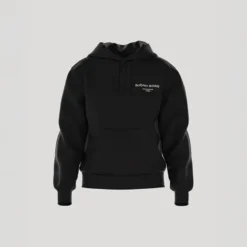 Borg Essential 1 Hoodie, Black Beauty