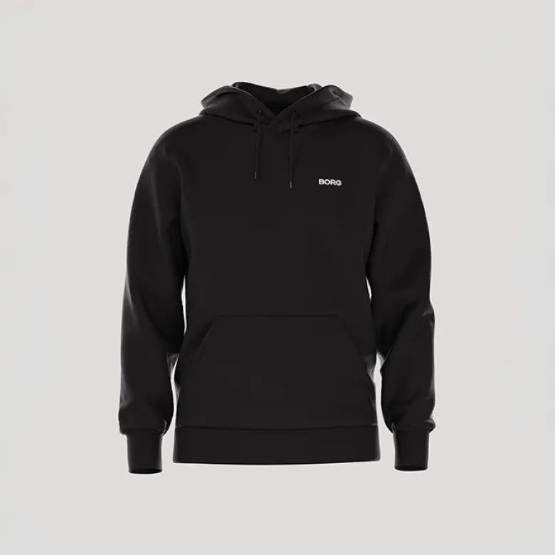 Borg Essential 4 Hoodie, Black Beauty