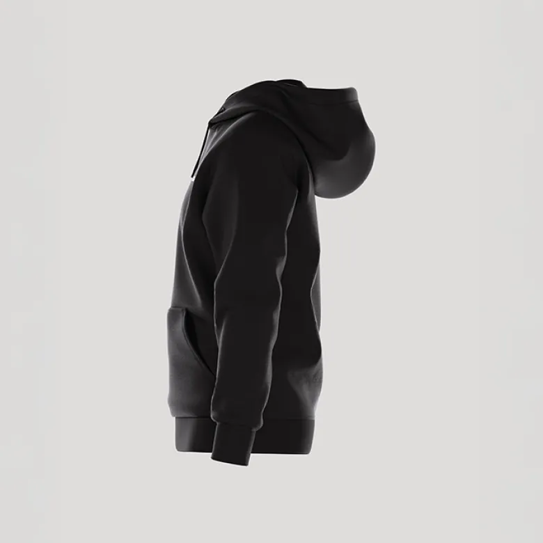 Borg Essential 4 Hoodie, Black Beauty