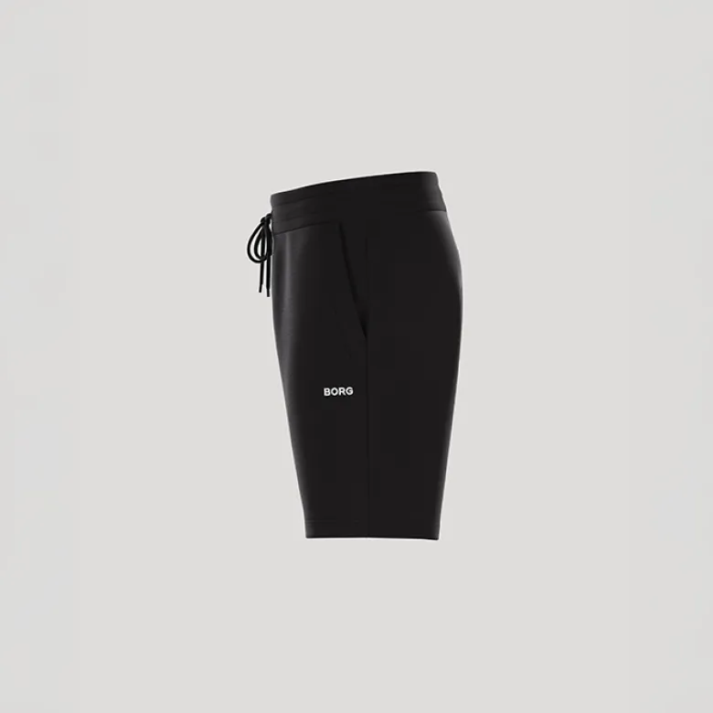 Borg Essential 4 Sweatshorts, Black Beauty