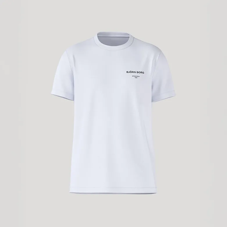 Borg Essential 1 T-Shirt, Brilliant White