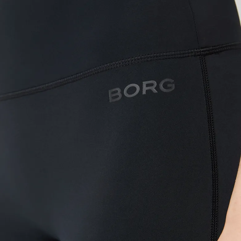Borg Flare Tights, Black Beauty