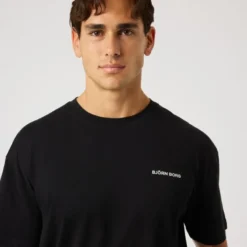 Borg Gym Oversized T-shirt, Black Beauty