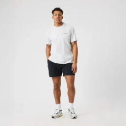 Borg Gym Oversized T-Shirt, Ultra Light Grey Melange
