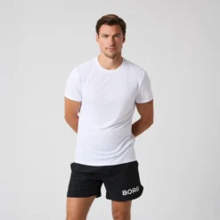 Borg Light T-Shirt, Brilliant White