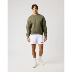 Borg Oversized Sweatshirt, Kalamata