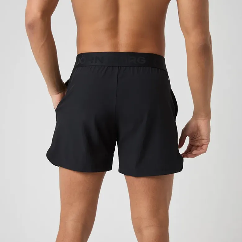 Borg Short Shorts, Black Beauty