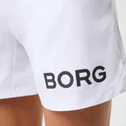Borg Short Shorts, Brilliant White