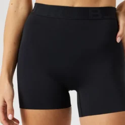 Borg Short Tights, Black Beauty