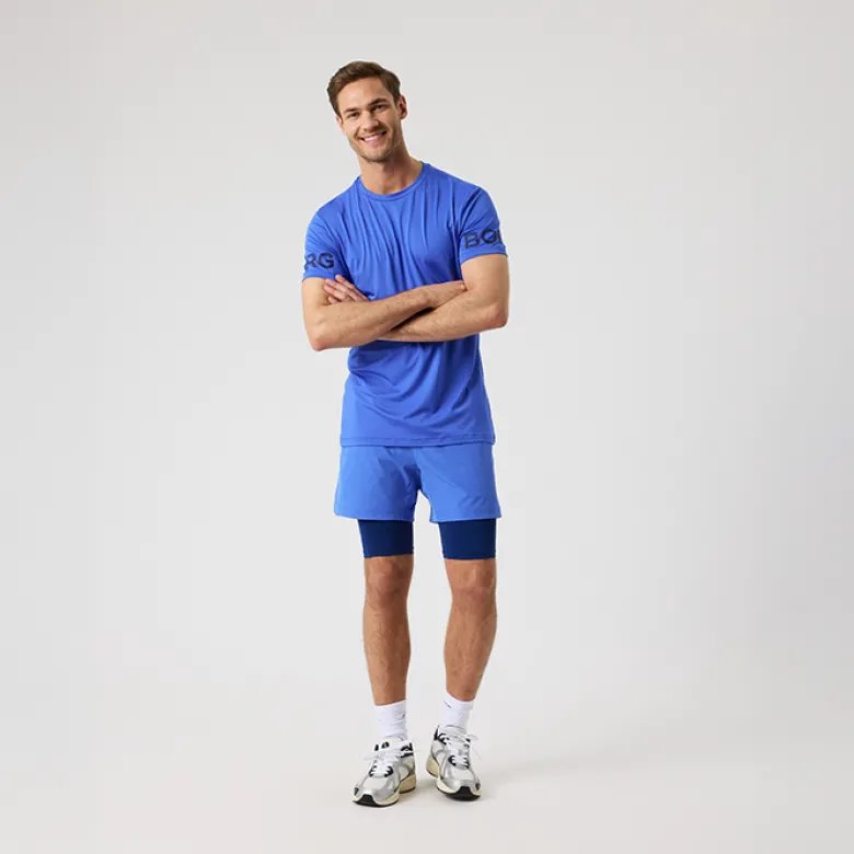 Borg T-Shirt, Amparo Blue