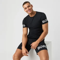 Borg T-shirt, Black Beauty