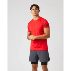 Borg T-shirt, Flame Scarlet