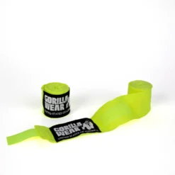 Boxing Hand Wraps, Yellow, 2,5 m