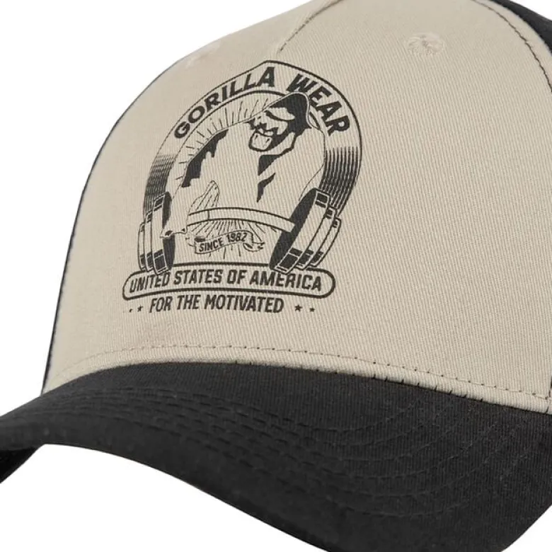 Buckley Cap, Black/Beige