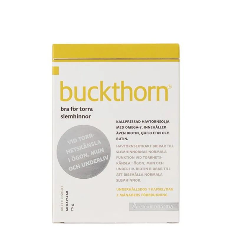 Buckthorn Tindvedekstrakt 60 kapsler
