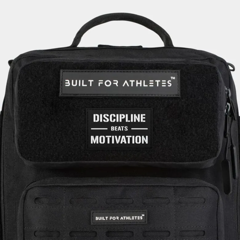 Built for Athletes Discipline Beats Motivation BBYT Patch