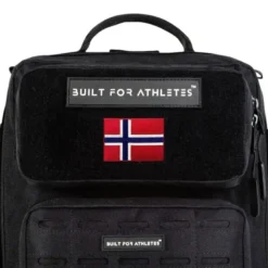 Built for Athletes Flag Patch Norway