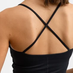 Butter Soft Singlet Black