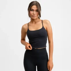 Butter Soft Singlet Black
