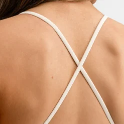 Butter Soft Singlet Cream White