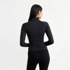 Butter Soft Zip Cardigan, Black